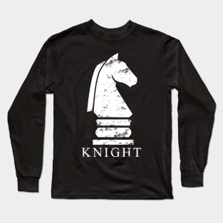 Funny Chess Knight Long Sleeve T-Shirt